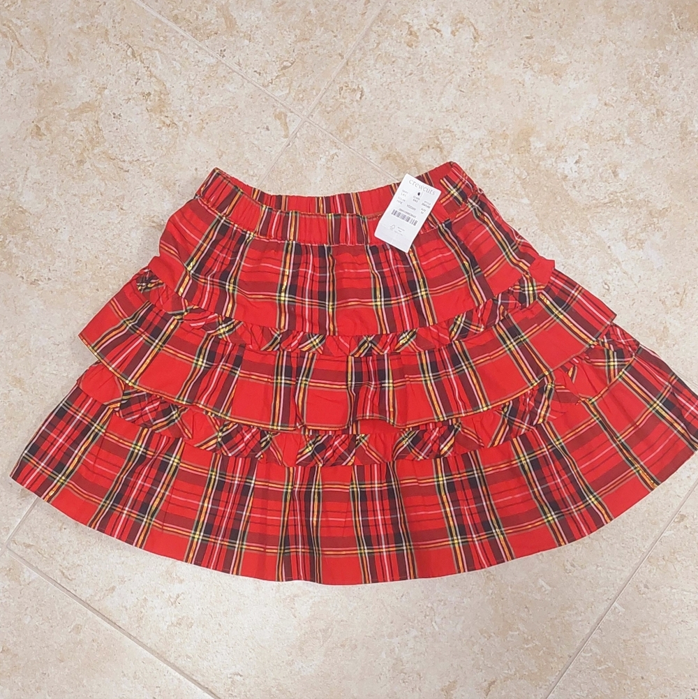 Crewcuts Red Plaid Shorts